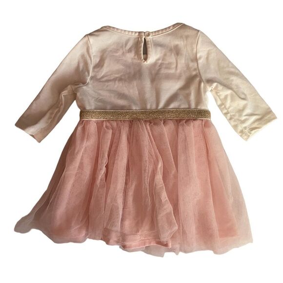 ❤️ Cat & Jack Reindeer Party Dress Size 12 Months - Picture 4 of 5